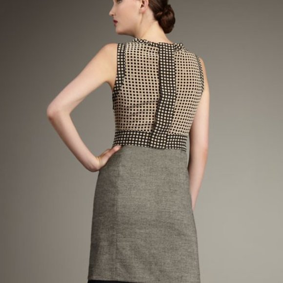 Tory Burch NWOT Roderick Combo Dress Size 10 - Picture 2 of 8